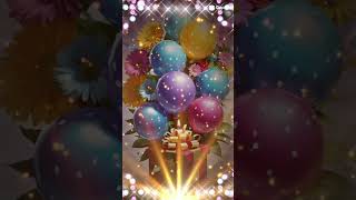 Красивое поздравление с днём рождения 🎉 #видеооткрытка #видео #поздравление