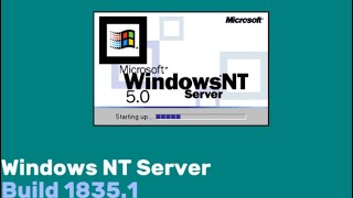 Windows NT 5.0 server beta 2 build 1835