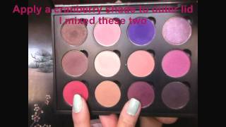 Hot Pink & Cranberry Eyeshadow Tutorial