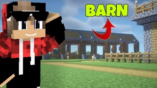 Making  Animal Barn in Minecraft surivial | Minecraft surivial | Pt-8