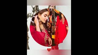 All pakistani actress Red colour dress pics🥰heba bukhari aiman khan minal khan TikTok  new shorts...