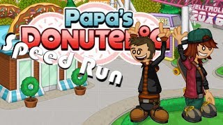 Papa's Donuteria - Rank 5 Speedrun - 28m 15s - Previous WR