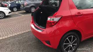 FN69TVZ TOYOTA YARIS VVT-I ICON TECH RED 2019, TOYOTA RON BROOKS MANSFIELD