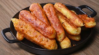 Yogurt egg and flour make this delicious crispy finger | Yogurt finger recipe