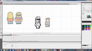 Flash Animation - Hall Monitor Walking Sprites (Straight Bullyism)