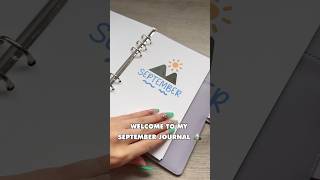 Welcome to my September journal! ⛰️