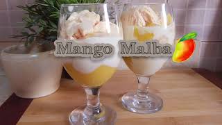 Mango Malba 🥭| മാംഗോ മൽബ  | Beat the heat with Mango Malba | #Shorts .