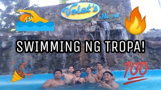 SWIMMING "SAAMIN ANG BUONG RESORT"