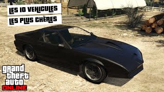 DÉCOUVREZ LES 10 VÉHICULES LES PLUS CHÈRES SUR GTA ONLINE