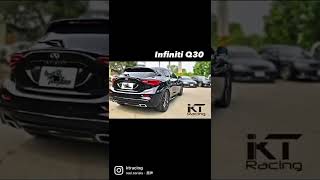 INFINITI Q30 installed KT suspension .