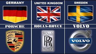 European car brands from different countries