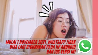 CATAT Mulai 1 November 2021, WhatsApp akan memutus akses pada sejumlah smartphone dengan OS lama