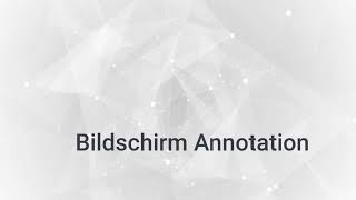 Bildschirm Annotation