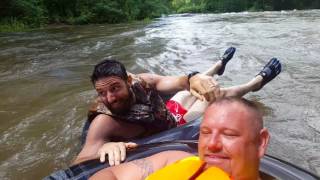 Tubing July 23 on Pine Creek pt 2