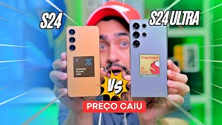 SAMSUNG S24 vs S24 ULTRA ✨ SAIBA O QUE MUDA 😱