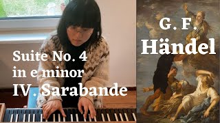 Bach so divine, Händel so human! Suite No.4 in e minor HWV429 IV. Sarabande on the clavichord (4/5)