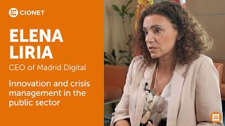 Elena Liria - Madrid Digital - Innovation and crisis management in the public sector