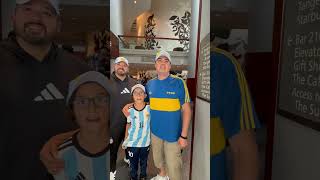 HINCHAS ARGENTINOS DE CANADÁ… 😳🇺🇸🇦🇷 #EstadosUnidos #CopaAmérica2024 #Argentina #Futbol #Canada