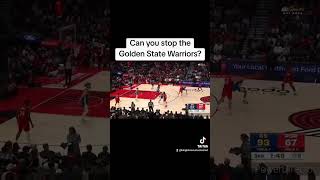 Can You Stop The Golden State Warriors?