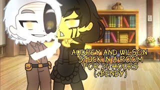 Audrey And Wilson Stuck İn A Room For 24 Hours (+Bendy) || Bendy And The Dark Revival || {Sea Gacha}