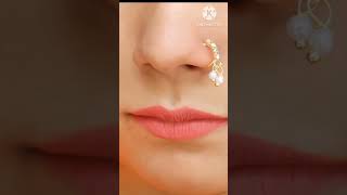 Latest nose ring design #trending nose ring #nosering #