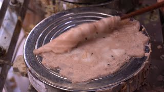 How to make Thai Coconut Crepes/ขนมทองม้วนสด