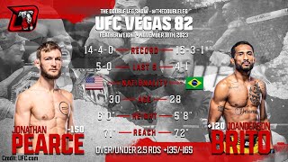 Jonathan Pearce vs. Joanderson Brito UFC Vegas 82 Fight Breakdown