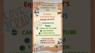 Hola!!! Scraperas/os Seguimos de Convocatoria para DT Te estamos esperando!!! #scrapbooking