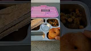 Kids Lunch Box Recipe😋 #shorts #lunch #vadai #lunchbox | Bhuvana Tamil Vlogs Denmark