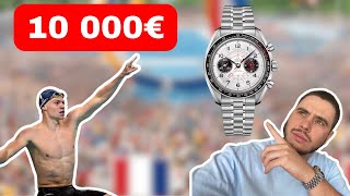 La Montre à 10 000€ de Léon Marchand