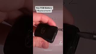 Key fob battery replacement #youtuber #youtubeshorts #auto #tacoma