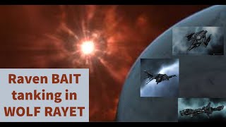 Raven tanking like a legend in Wolf Rayet - EVE Online, Hyperion POV, Wormhole PVP