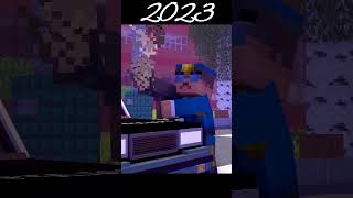 Minecraft wither storm transformation in different years #minecraft #shorts