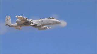 A 10 Warthog Gatling Gun Test