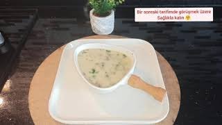 🍄 TABAK TABAK İÇİREN TAM KIVAMINDA SÜTLÜ MANTAR ÇORBASI ✔️ mushroom soup with milk