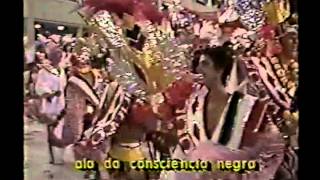 Salgueiro - Desfile das Campeãs - 1989 - Templo Negro em Tempo de Consciência Negra