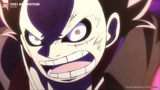 Luffy punches Kaido into next week! | One Piece Episode 1016