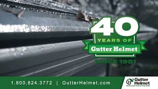 Gutter Helmet - 40 Years as America's #1 Gutter Protection System