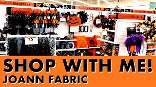 SHOP WITH ME // 70% Off Joann Halloween Decor