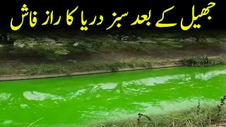 Jheel ke Baad Sabz Darya ka Raaz Faash | Green River | Japan River Lime | River in Western Japan