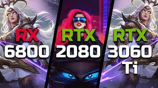 RX 6800 vs RTX 2080 vs RTX 3060 Ti - Test in 8 Games