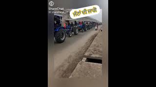 Tractor rally by farmers in Delhi on republic day