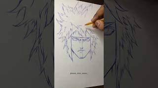 Draw Namikaze Minato from Naruto #shorts