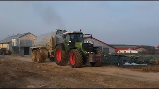 ★ ★ ★ Wiosna 2022 ★ ★ ★ Wywóz gnojowicy w Gr Frączek [Fendt 930 Vario TMS, Joskin Volumetra 20000]