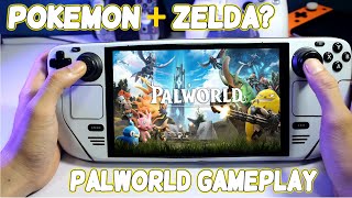 Palworld Steam Deck Gameplay Review | Banyak Orang Main Game Ni Sekarang!