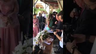 Cerimônia Casamento Felipe e Carla Trindade - Parte 02