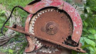 Trully Restored a Makita N5900B 235mm Circular Saw for the Woodshop