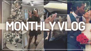 NOVEMBER VLOG | crazy student story, celebrating our anniversary, skin care routine, crafting event