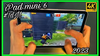 #tdm I’m playing 1v1 in iPad mini 6 in 2023 | vs Pakistani pro player | 🔥😨4K UHD