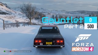 What is The Fastest Car on Gauntlet in Class D | Forza Horizon 4 | Part 2